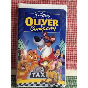 Oliver & Company VHS Disney Masterpiece Collection Clamshell